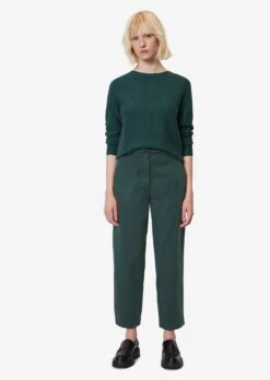 Marc O'Polo Basic Truien Trui Dames Smaragd -Dameskleding Verkoop Winkel 45fdac2c274e73c2c9938bc8e91f3635