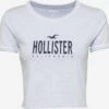Hollister T-shirts Shirt Sporty Dames Navy / Lichtblauw -Dameskleding Verkoop Winkel 4600ad7f3925c28fdfd892e66d785f33