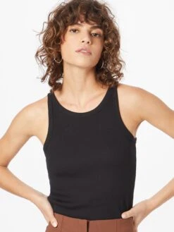 ONLY Tanktops Top Lindsay Dames Kaki / Zwart -Dameskleding Verkoop Winkel 4659f2c1b7aa7ede8ffbc35142edac74