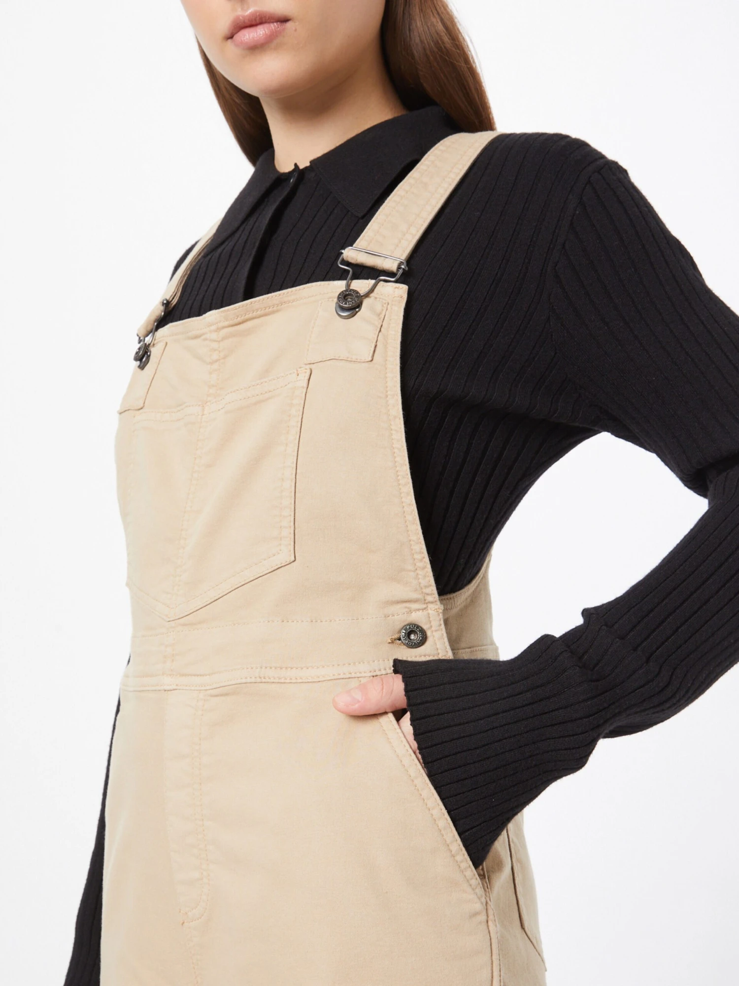 Tuinbroeken Regular Tuinbroek Jeans Cleo Dames Lichtbeige 7 Tuinbroeken Regular Tuinbroek Jeans Cleo Dames Lichtbeige - Afbeelding 5