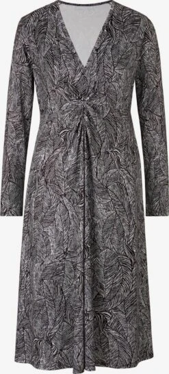 Heine Avondjurken Avondjurk Dames Zwart / Wit