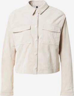 Freaky Nation Leren Jassen Tussenjas Dames Wolwit