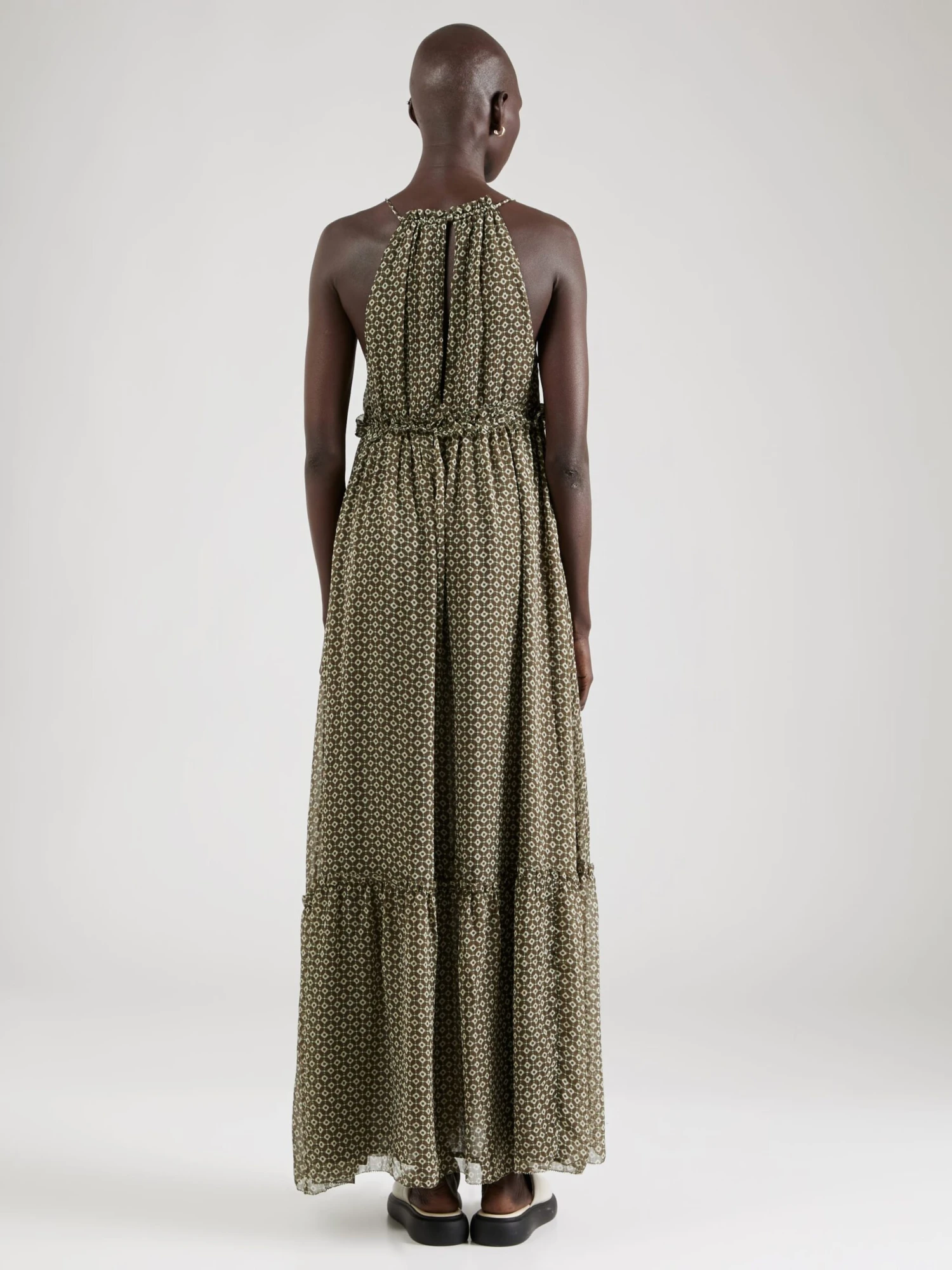 Pepe Jeans Maxi Jurken Jurk Fifi Dames Groen / Olijfgroen 6 Pepe Jeans Maxi Jurken Jurk Fifi Dames Groen / Olijfgroen - Afbeelding 4