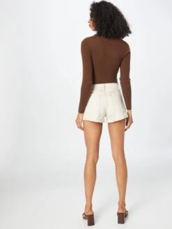 Glamorous Denim Shorts Regular Jeans Dames Ecru -Dameskleding Verkoop Winkel 4a02aa3e51de384f12e74db8a2113085