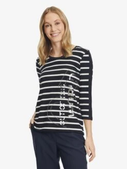 Betty Barclay Shirts Met 3/4 Mouw Shirt Dames Zwart -Dameskleding Verkoop Winkel 4a8c4420d56c6b745611a312c3e4a3b8