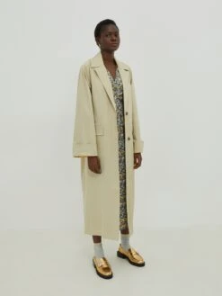 EDITED Trenchcoats Tussenmantel Luna Dames Beige -Dameskleding Verkoop Winkel 4ae2bdf7920ff7f2ce9cd2e851059907