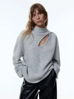 EDITED Coltruien Trui Yuliana Dames Grijs Gemêleerd -Dameskleding Verkoop Winkel 4b1eed6cd70b52a4b6bf60514398227a