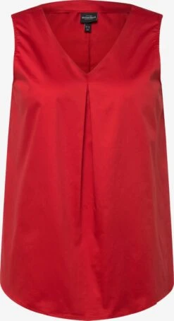 Ulla Popken Blouse Tops Blouse Dames Rood