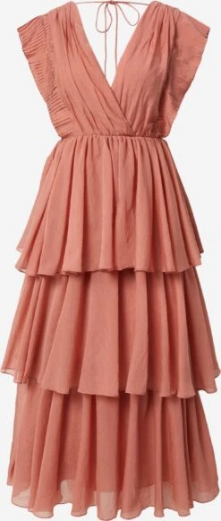 Maxi Jurken Jurk Dames Roestbruin