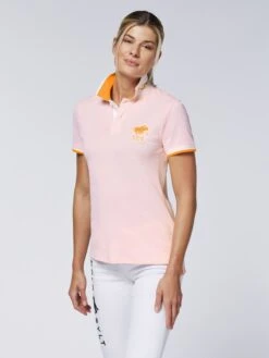 Polos Shirt Dames Pastelroze -Dameskleding Verkoop Winkel 4ba1cddb3bb8f0563eda994359e919b6