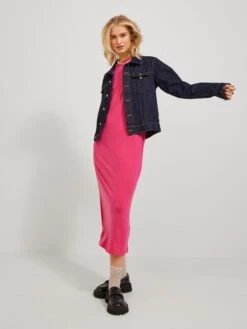 JJXX Maxi Jurken Jurk KELLY Dames Framboos -Dameskleding Verkoop Winkel 4bf3fab5938aa0febbbd0920aecd6e49