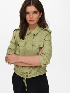 ONLY Tussenjassen Tussenjas MATI Dames Kaki -Dameskleding Verkoop Winkel 4c51886c976682fea4e8feea6133eda1