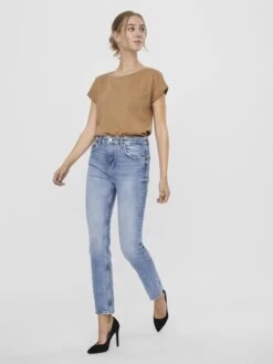 Vero Moda Jeans Slimfit Jeans Tracy Dames Blauw -Dameskleding Verkoop Winkel 4c71996e2580f3374d310236d75322c0