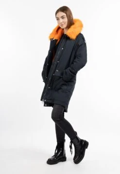 MyMO Parkas Winterparka Dames Marine -Dameskleding Verkoop Winkel 4d0d8e3d55ea162791dabd1f425cfc33