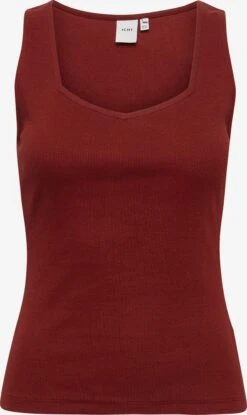 ICHI Spaghetti Tops Top ORETA Dames Wijnrood