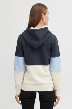 OXMO Sweatvesten Sweatvest Kate Dames Blauw -Dameskleding Verkoop Winkel 4d33a3a5b79c8474c29750a5791cb7a6