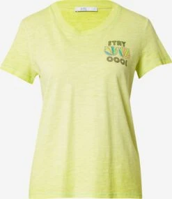 ESPRIT T-shirts Shirt Dames Geel Gemêleerd