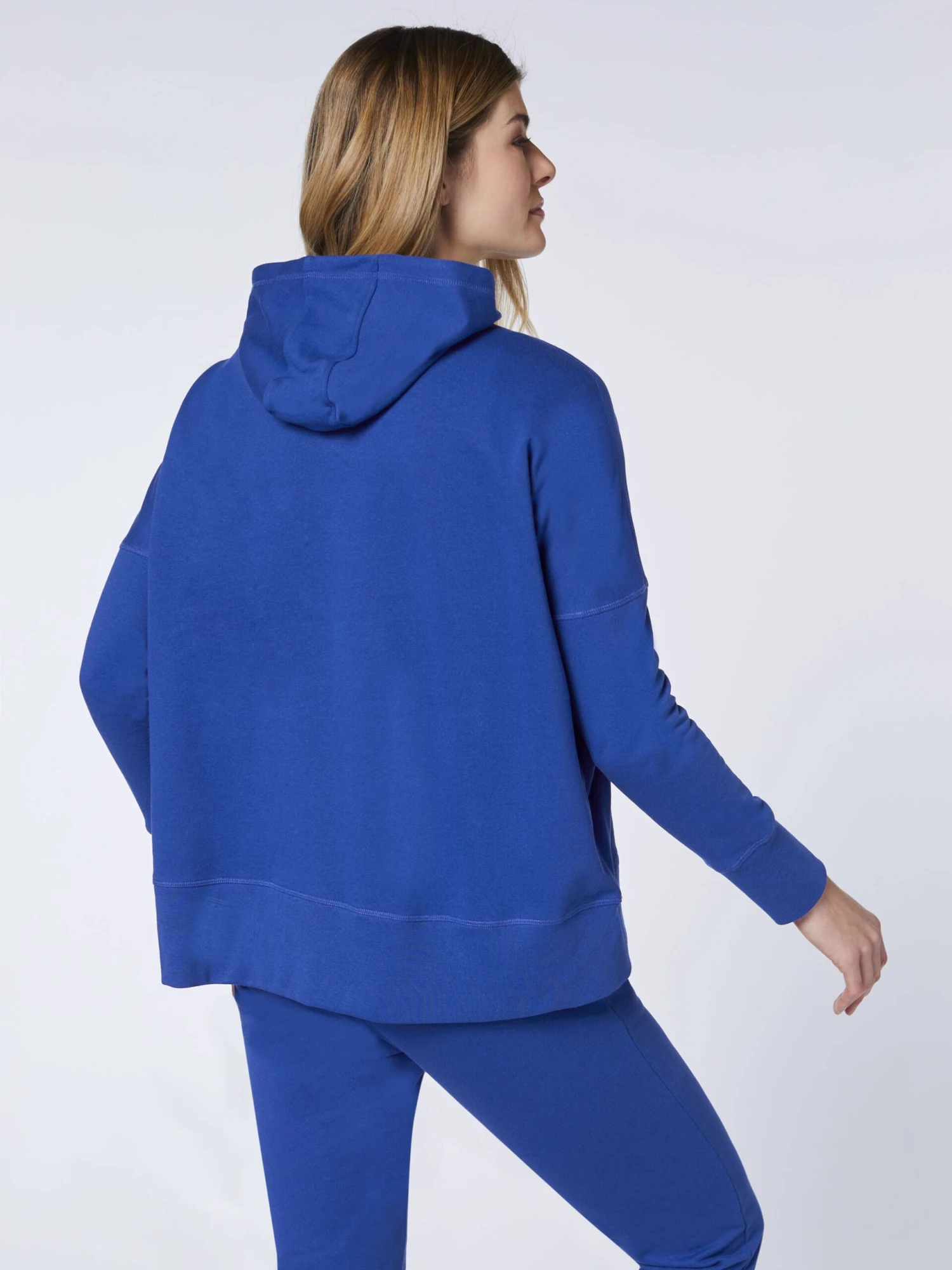 Hoodies Sweatshirt Dames Royal Blue/koningsblauw 6 Hoodies Sweatshirt Dames Royal Blue/koningsblauw - Afbeelding 4