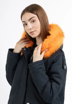 MyMO Parkas Winterparka Dames Marine -Dameskleding Verkoop Winkel 4e10fa1466d41ef411b8dfaad393569c