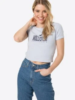 Hollister T-shirts Shirt Sporty Dames Navy / Lichtblauw 9 Hollister T-shirts Shirt Sporty Dames Navy / Lichtblauw -Dameskleding Verkoop Winkel 4e2f8831f999354aa2ffbf7d0871be9e
