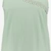 Ulla Popken Kanten Tops Top 795419 Dames Pastelgroen -Dameskleding Verkoop Winkel 4f5067d4f698f15066fa10bf43339a8d