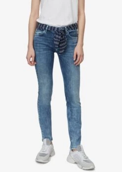 Marc O'Polo Jeans Slimfit Jeans Lulea Dames Blauw -Dameskleding Verkoop Winkel 51406d265b2bc190661a2a5dd35c5435