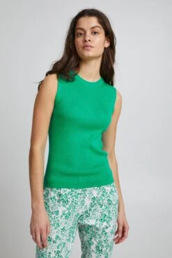ICHI Truien Zonder Mouwen Trui IHMARSHA Dames Groen -Dameskleding Verkoop Winkel 518322e7a95280ae92e989ff2643ccf4