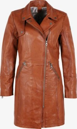 GIPSY Korte Mantels Tussenmantel Caro Dames Cognac