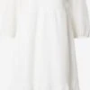 Taifun Midi Jurken Jurk Dames Offwhite 1 Taifun Midi Jurken Jurk Dames Offwhite -Dameskleding Verkoop Winkel 52a86a537e1b91e92120705845214a81