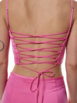 EDITED Crop Tops Top Jonah Dames Pink -Dameskleding Verkoop Winkel 535929a10f8f441c379c2054d870b555