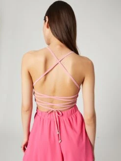 Spaghetti Tops Top Joselyn Dames Pink -Dameskleding Verkoop Winkel 53cb535977bf5648fa70a554d4cc7f03