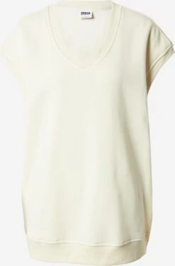 URBAN CLASSICS Lange Truien Trui Dames Crème