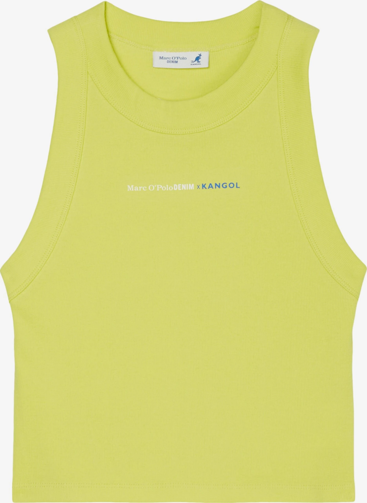 Marc O'Polo DENIM Crop Tops Top Dames Lichtgroen