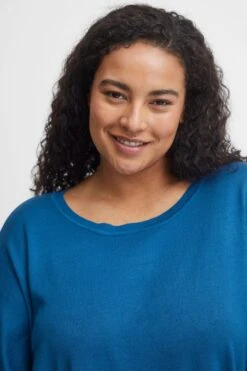 Shirts Met 3/4 Mouw Shirt Dames Blauw -Dameskleding Verkoop Winkel 5595ce1c817b45b0783807b9eb392e9e