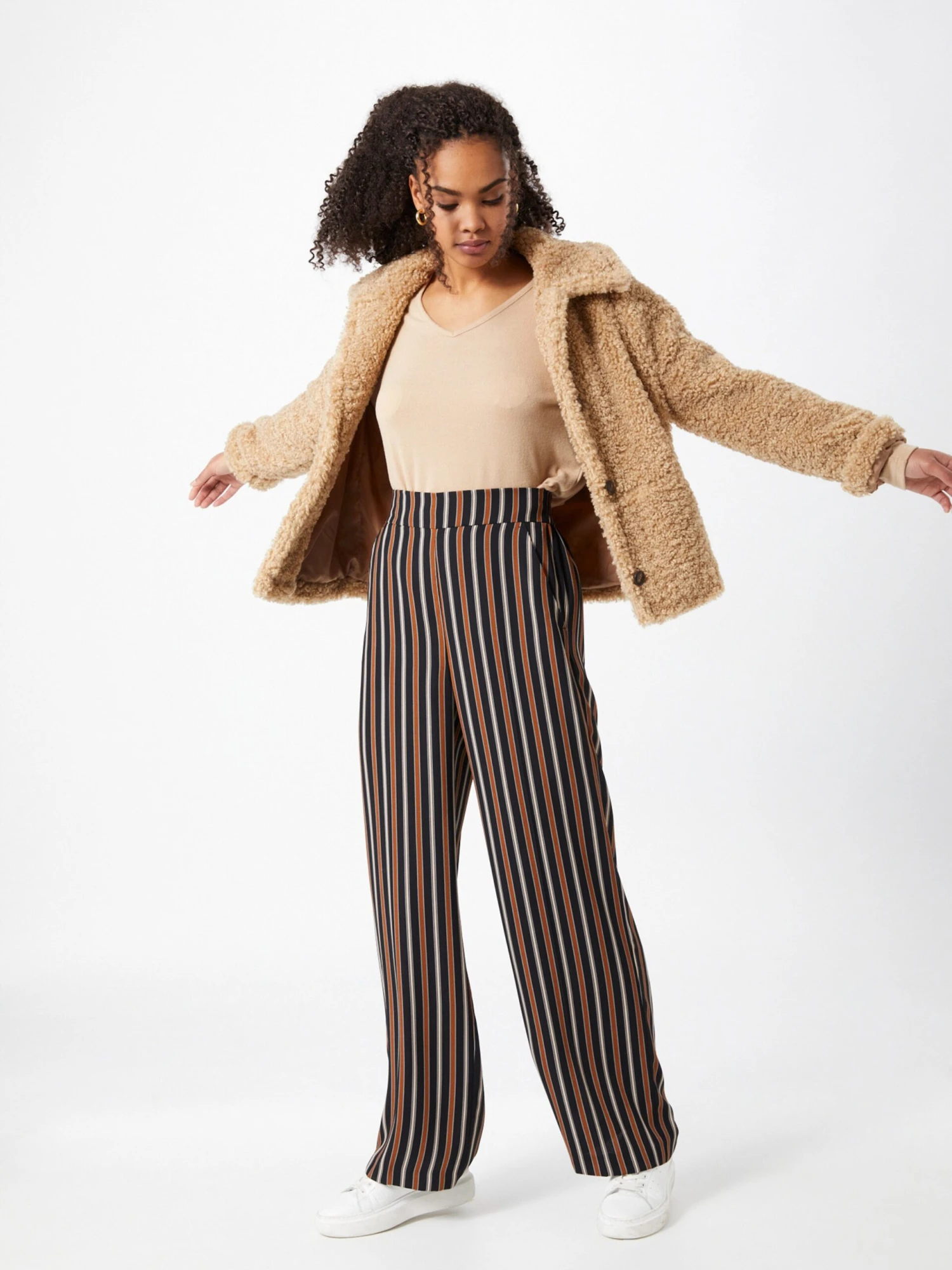 Kaffe Basic Truien Trui Siane Dames Beige 7 Kaffe Basic Truien Trui Siane Dames Beige - Afbeelding 5