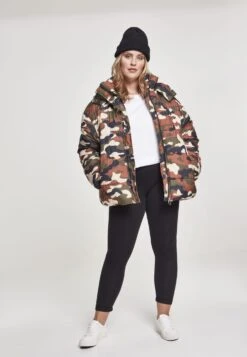 URBAN CLASSICS Winterjassen Winterjas Boyfriend Camo Dames Gemengde Kleuren -Dameskleding Verkoop Winkel 55bd17a4b0cfccf2177f3aeda036344f