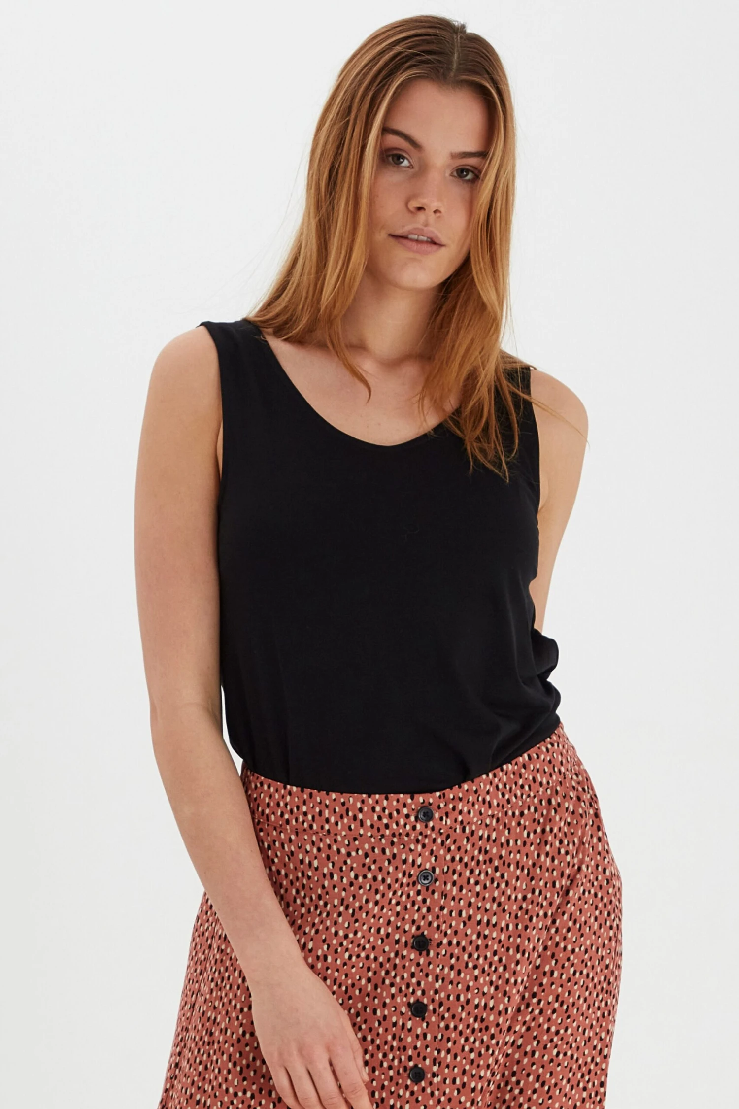 B.young Tanktops Top BYREXIMA Dames Zwart 4 B.young Tanktops Top BYREXIMA Dames Zwart - Afbeelding 2