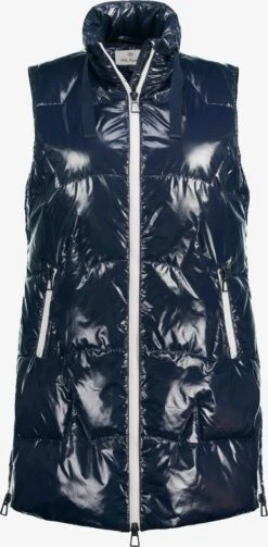 Ulla Popken Bodywarmers Bodywarmer Dames Donkerblauw