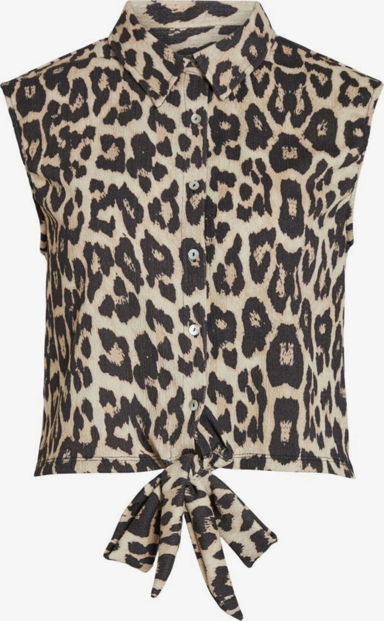 Vila Blouse Tops Blouse Dames Beige / Zwart 3 Vila Blouse Tops Blouse Dames Beige / Zwart