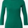 ESPRIT Shirts Met 3/4 Mouw Shirt Dames Donkergroen -Dameskleding Verkoop Winkel 572cad8839ae287c477a96988a321e1f