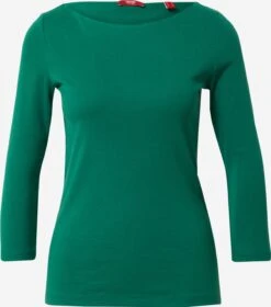 ESPRIT Shirts Met 3/4 Mouw Shirt Dames Donkergroen