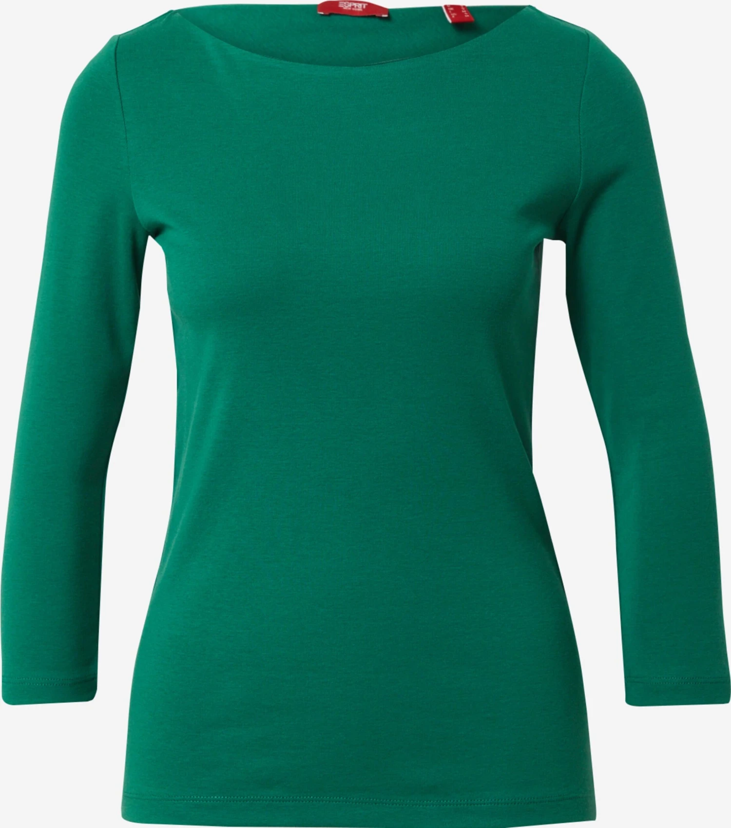 ESPRIT Shirts Met 3/4 Mouw Shirt Dames Donkergroen 3 ESPRIT Shirts Met 3/4 Mouw Shirt Dames Donkergroen