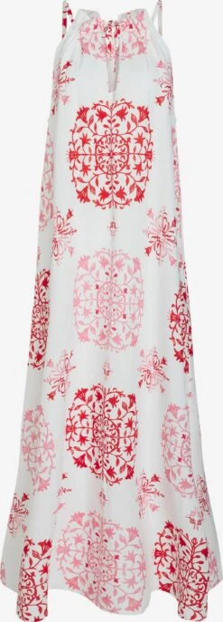 Ana Alcazar Maxi Jurken Jurk Fajea Dames Wit