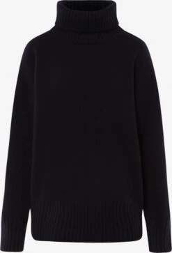 HANRO Coltruien Trui Dames Donkerblauw