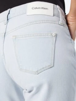Calvin Klein Straight Regular Jeans Dames Lichtblauw -Dameskleding Verkoop Winkel 59410437c1be3c9299de49f06656b8e5