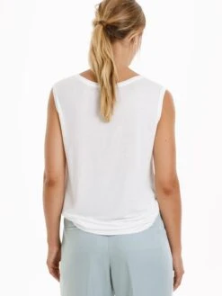 MARC AUREL Mouwloze Shirts Top Dames Offwhite -Dameskleding Verkoop Winkel 5aa12d4de7f154fbf3b615425c983803