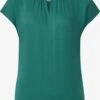 STREET ONE T-shirts Shirt Dames Smaragd