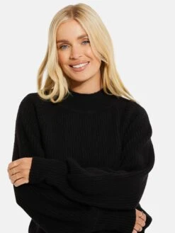 Threadbare Basic Truien Trui Lolite Dames Zwart -Dameskleding Verkoop Winkel 5bfd3865feb9c90ca082c0bcf5958f61