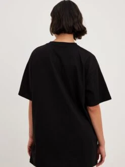 NA-KD Oversized Shirts Oversized Shirt Dames Zwart -Dameskleding Verkoop Winkel 5c1db9b231db57fadf34aa5cfa842f7c