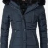 Marikoo Winterjassen Winterjas Lotusblüte Dames Donkerblauw -Dameskleding Verkoop Winkel 5c487556da70cb399ac0591b6a438d1b